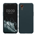 kwmobile Handyhülle für Samsung Galaxy Xcover7 Hülle - TPU Case - Kabelloses Laden - Schutzhülle Cover in Dunkler Schiefer Dunkler Schiefer  