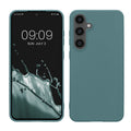 kwmobile Handyhülle für Samsung Galaxy S24 FE Hülle - TPU Case - Kabelloses Laden - Schutzhülle Cover in Arctic Night Arctic Night  