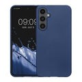 kwmobile Handyhülle für Samsung Galaxy S23 FE Hülle - Silikon Case metallisch schimmernd - Schutzhülle Cover
