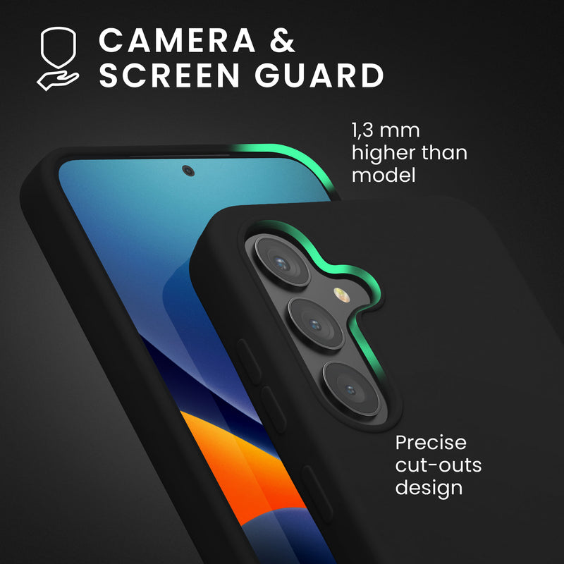 kwmobile Handyhülle für Samsung Galaxy S25 Hülle - Case Silikon - Kabelloses Laden - Schutzhülle Cover