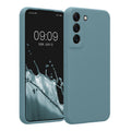 kwmobile Hülle kompatibel mit Samsung Galaxy S22 - Hülle Silikon gummiert - Handyhülle - Handy Case in Arctic Night Arctic Night  