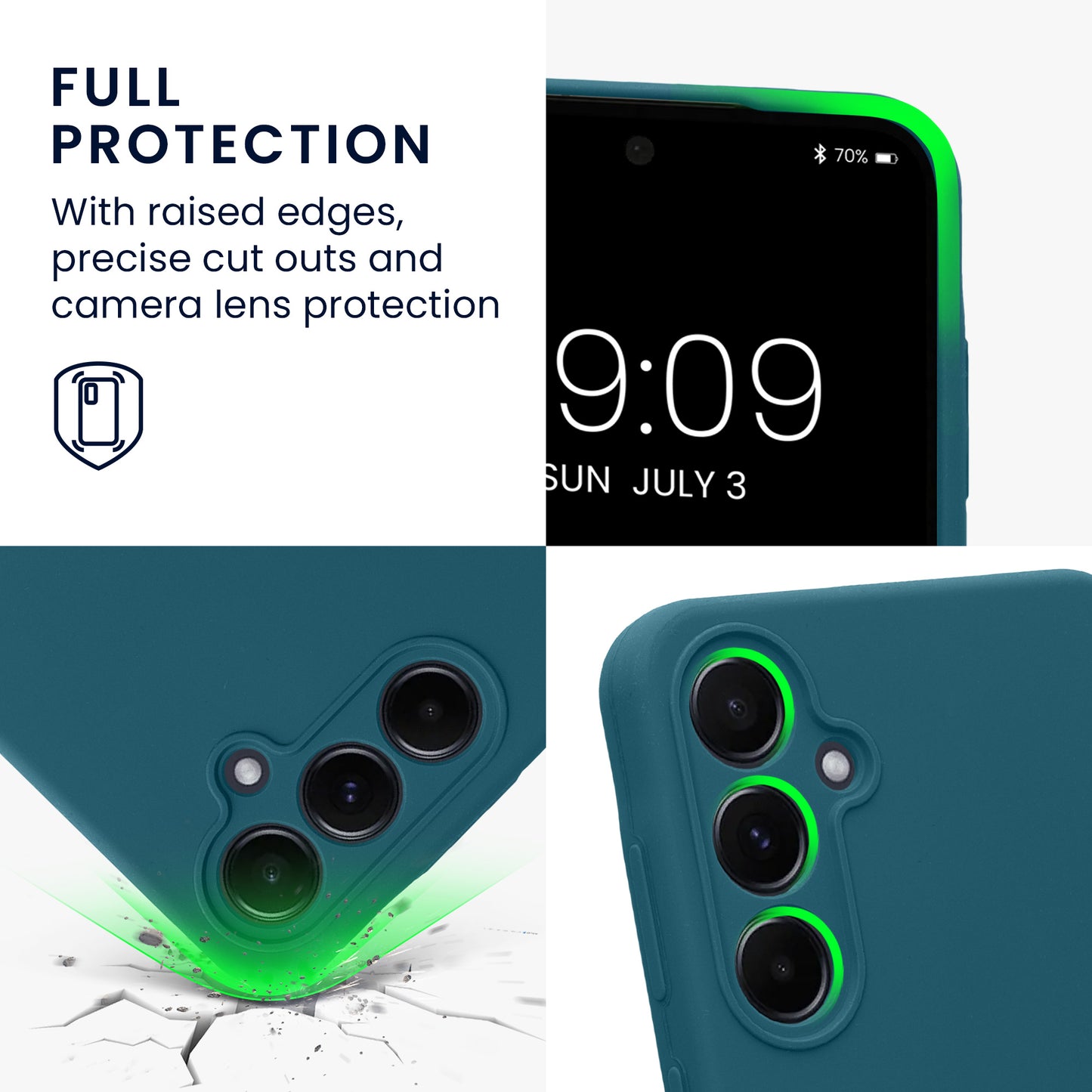 kwmobile Hülle kompatibel mit Samsung Galaxy A55 5G - Handyhülle - Handy Case