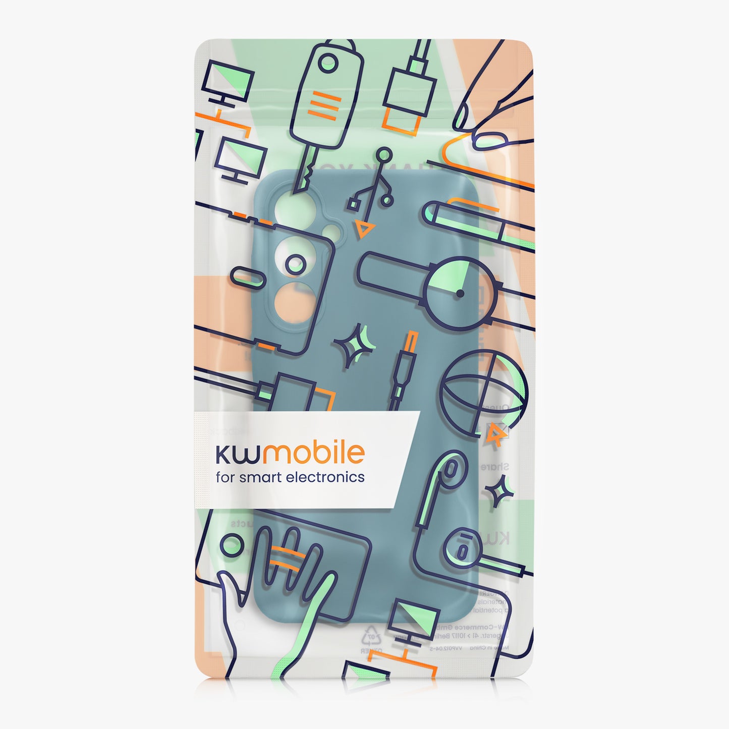 kwmobile Hülle kompatibel mit Samsung Galaxy A55 5G - Handyhülle - Handy Case