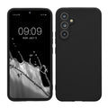 kwmobile Handyhülle für Samsung Galaxy A54 5G Hülle - weiches Handy Silikon Case - Schutzhülle Cover - Schwarz Schwarz  