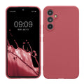 kwmobile Handyhülle für Samsung Galaxy A54 5G Hülle - weiches Handy Silikon Case - Schutzhülle Cover - Dark Rose Dark Rose  