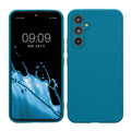 kwmobile Handyhülle für Samsung Galaxy A54 5G Hülle - weiches Handy Silikon Case - Schutzhülle Cover - Karibikblau Karibikblau  