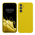 kwmobile Handyhülle für Samsung Galaxy A54 5G Hülle - weiches Handy Silikon Case - Schutzhülle Cover - Strahlend Gelb Strahlend Gelb  