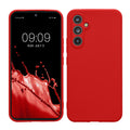 kwmobile Handyhülle für Samsung Galaxy A54 5G Hülle - weiches Handy Silikon Case - Schutzhülle Cover - Klassisch Rot Klassisch Rot  