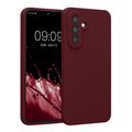 kwmobile Hülle kompatibel mit Samsung Galaxy A56 5G - Hülle Silikon gummiert - Handyhülle - Handy Case in Bordeaux Violett Bordeaux Violett  