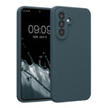 kwmobile Hülle kompatibel mit Samsung Galaxy A56 5G - Hülle Silikon gummiert - Handyhülle - Handy Case in Dunkler Schiefer Dunkler Schiefer  