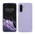 kwmobile Handyhülle für Samsung Galaxy A17 4G / 5G Hülle - Case Silikon - Kabelloses Laden - Schutzhülle Cover in Lavendel Lavendel  