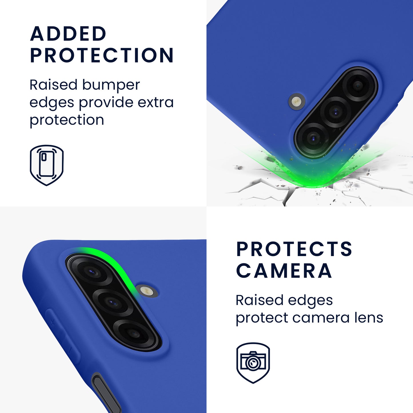 kwmobile Handyhülle für Samsung Galaxy A17 4G / 5G - Kabelloses Laden - Schutzhülle Cover
