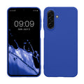 kwmobile Handyhülle für Samsung Galaxy A17 4G / 5G Hülle - TPU Case - Kabelloses Laden - Schutzhülle Cover in Baltik Blau Baltik Blau  