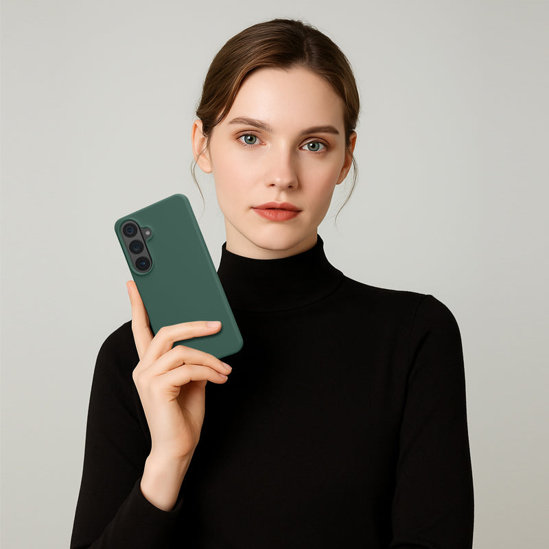 kwmobile Handyhülle für Samsung Galaxy S26 Plus Hülle - Case Silikon - Kabelloses Laden - Schutzhülle Cover