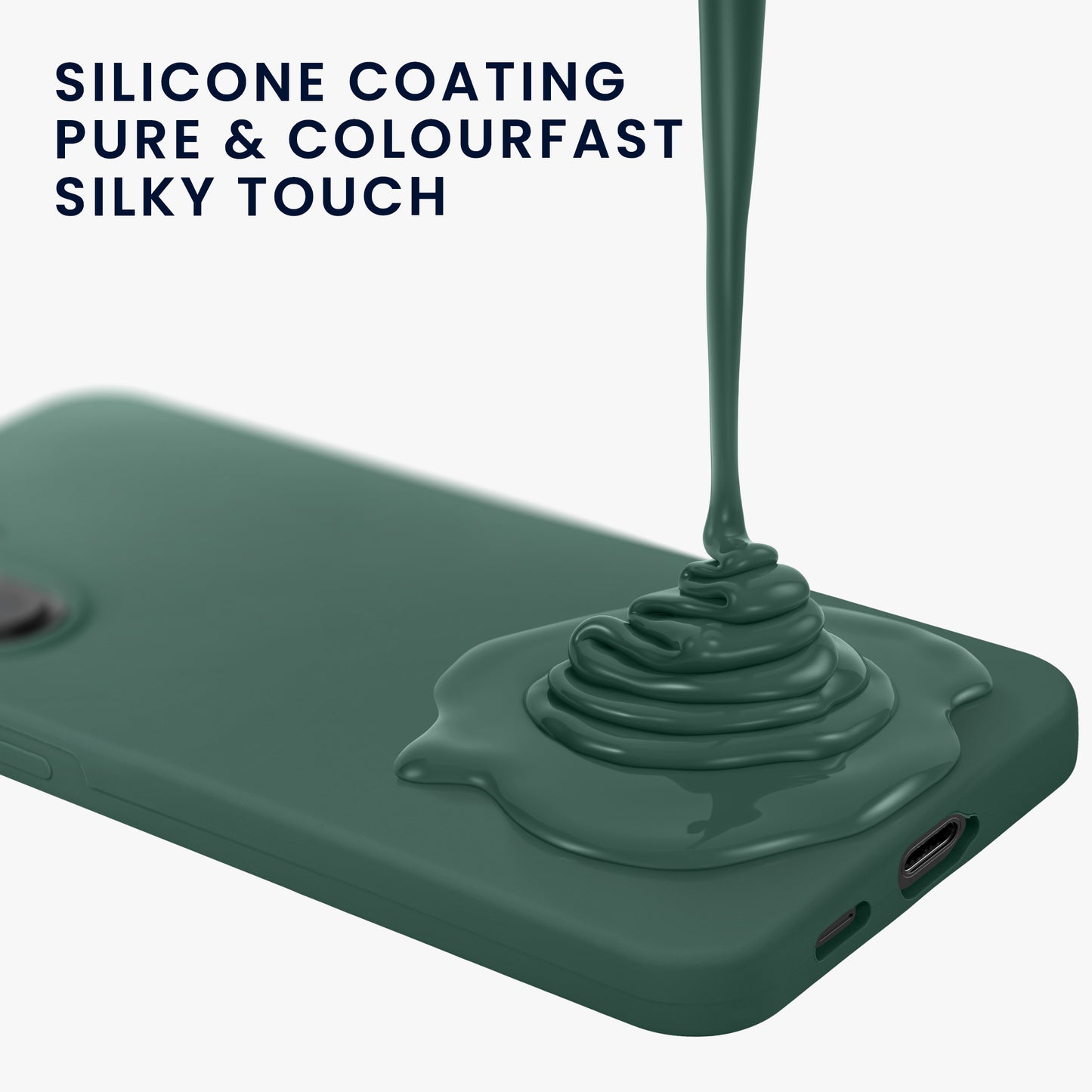 kwmobile Handyhülle für Samsung Galaxy S26 Plus Hülle - Case Silikon - Kabelloses Laden - Schutzhülle Cover