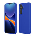kwmobile Handyhülle für Samsung Galaxy S26 Plus Hülle - Case Silikon - Kabelloses Laden - Schutzhülle Cover in Baltik Blau Baltik Blau  