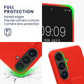 kwmobile Handyhülle für Samsung Galaxy S26 Hülle - TPU Silikon Case mit Fingerhalter und Stand - Schutzhülle Cover in Rot Rot