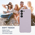 kwmobile Handyhülle für Samsung Galaxy S23 Hülle - weiches Handy Silikon Case - Schutzhülle Cover