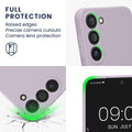 kwmobile Handyhülle für Samsung Galaxy S23 Hülle - weiches Handy Silikon Case - Schutzhülle Cover
