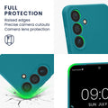kwmobile Handyhülle für Samsung Galaxy S24 Hülle - weiches Handy Silikon Case - Schutzhülle Cover