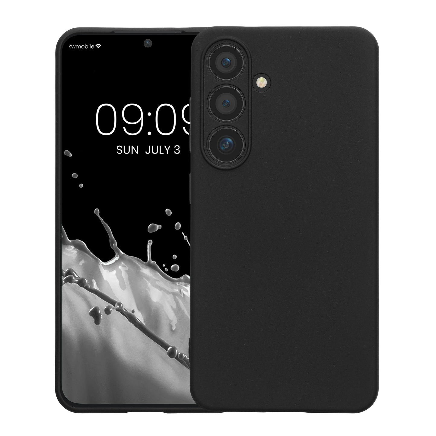 kwmobile Handyhülle für Samsung Galaxy S24 Hülle - weiches Handy Silikon Case - Schutzhülle Cover