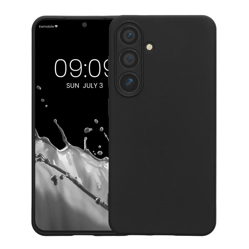 kwmobile Handyhülle für Samsung Galaxy S24 Hülle - weiches Handy Silikon Case - Schutzhülle Cover