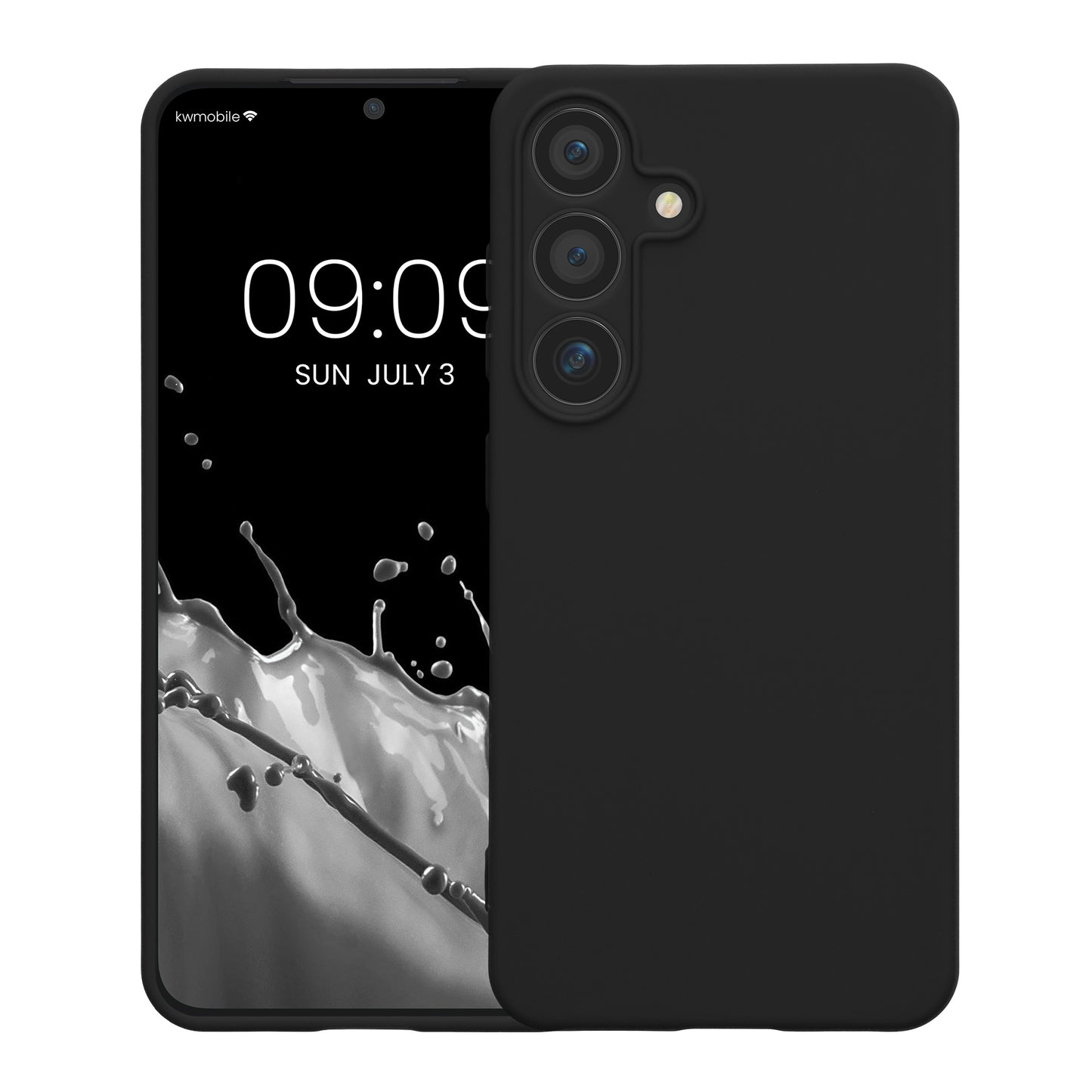 kwmobile Handyhülle für Samsung Galaxy S25 Hülle - weiches Handy Silikon Case - Schutzhülle Cover