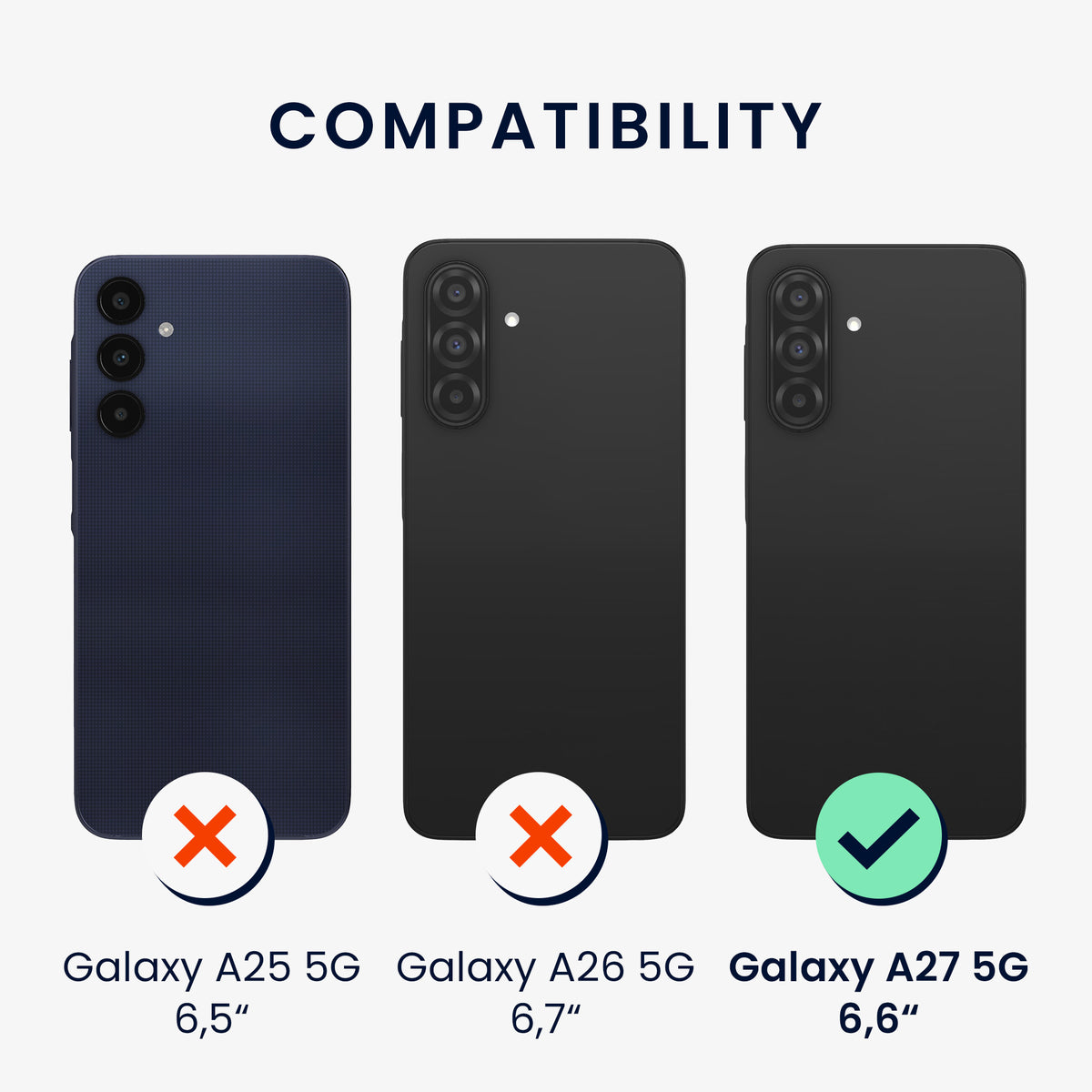 Samsung Galaxy A27 5G Silikon Handyhülle KWM0000228M007C