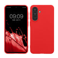 kwmobile Handyhülle für Samsung Galaxy A37 5G Hülle - TPU Case - Kabelloses Laden - Schutzhülle Cover in Klassisch Rot Klassisch Rot  