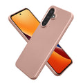 Samsung Galaxy A27 5G Silikon Handyhülle metallisch Metallic Rosegold