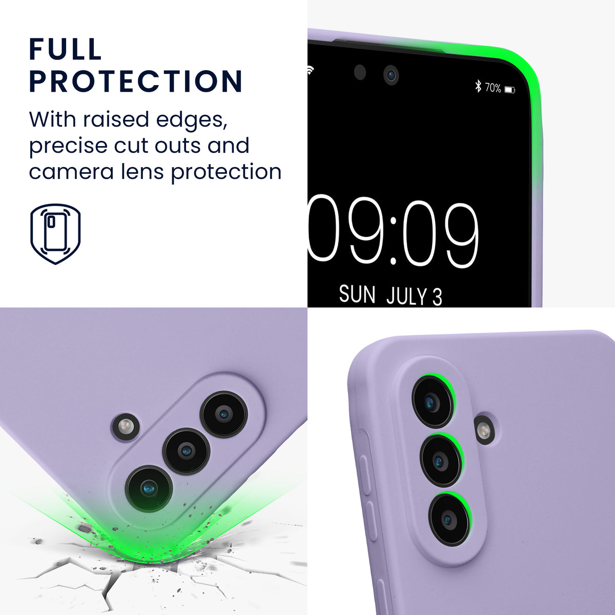 Samsung Galaxy A57 5G Silikon Handyhülle KWM0000229S005C