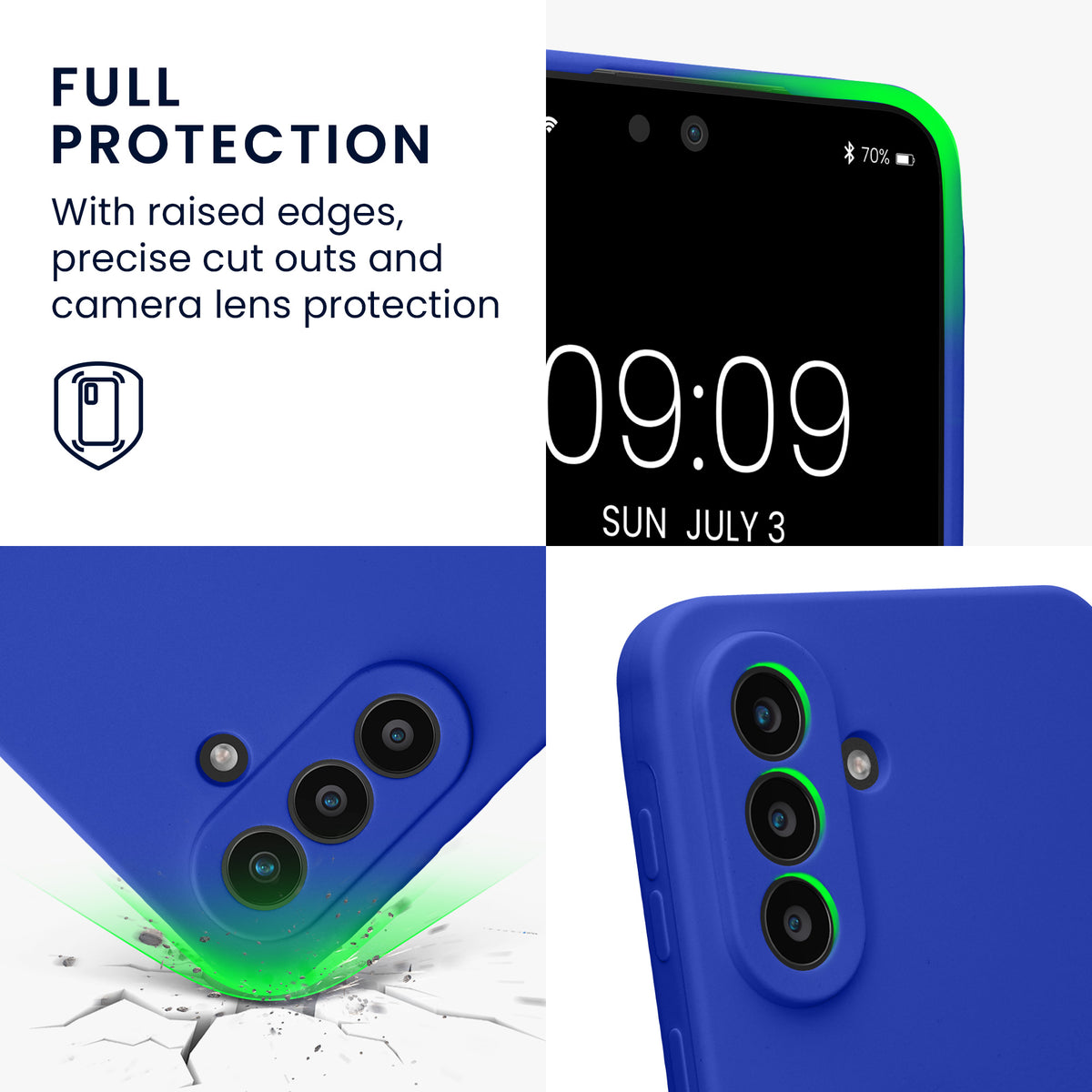 Samsung Galaxy A57 5G Silikon Handyhülle KWM0000229S007C