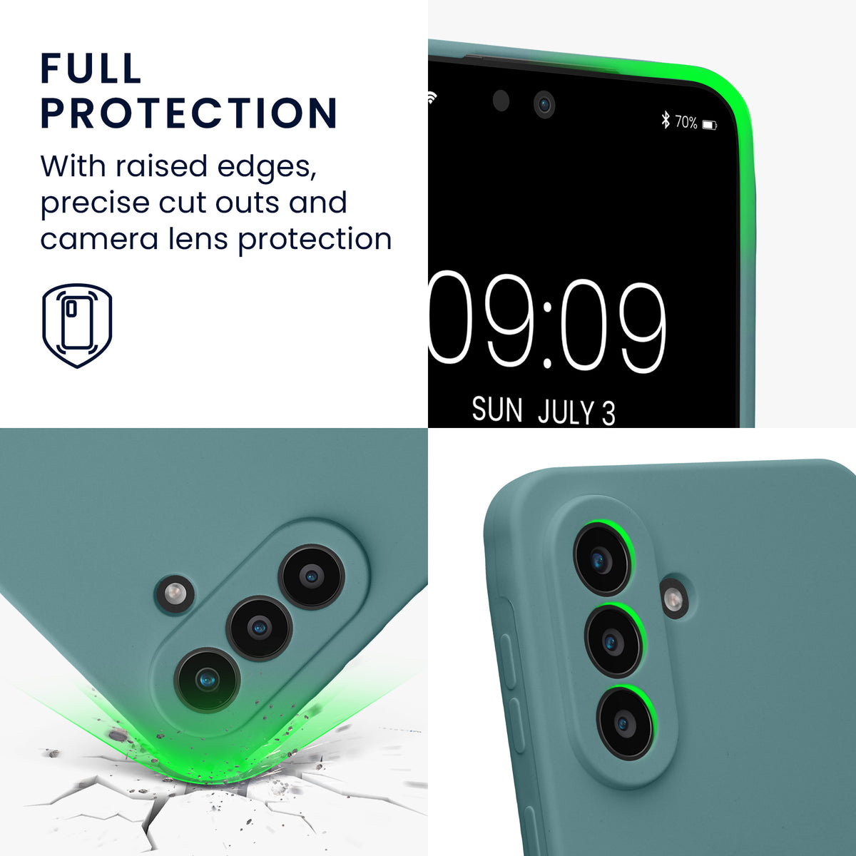 Samsung Galaxy A57 5G Silikon Handyhülle KWM0000229S014C