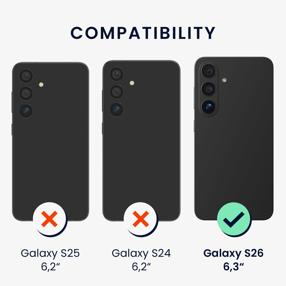 Samsung Galaxy S26 Silikon Handyhülle KWM0000229T012C