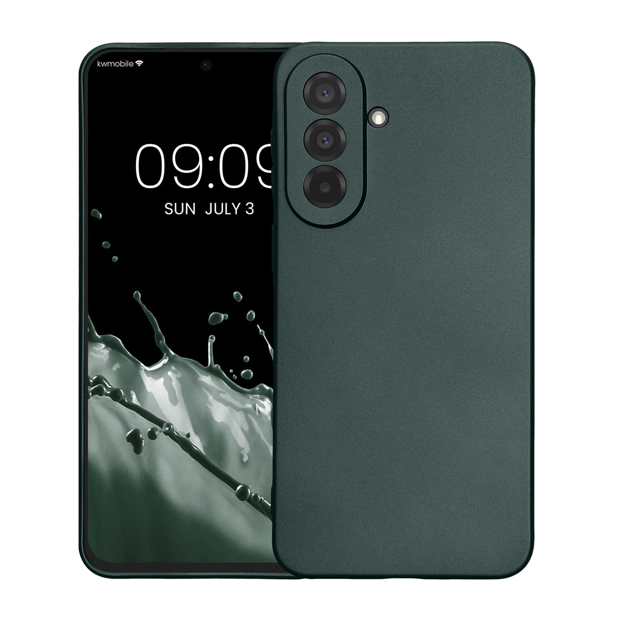Samsung Galaxy A37 5G Silikon Handyhülle metallisch KWM000022AB002C