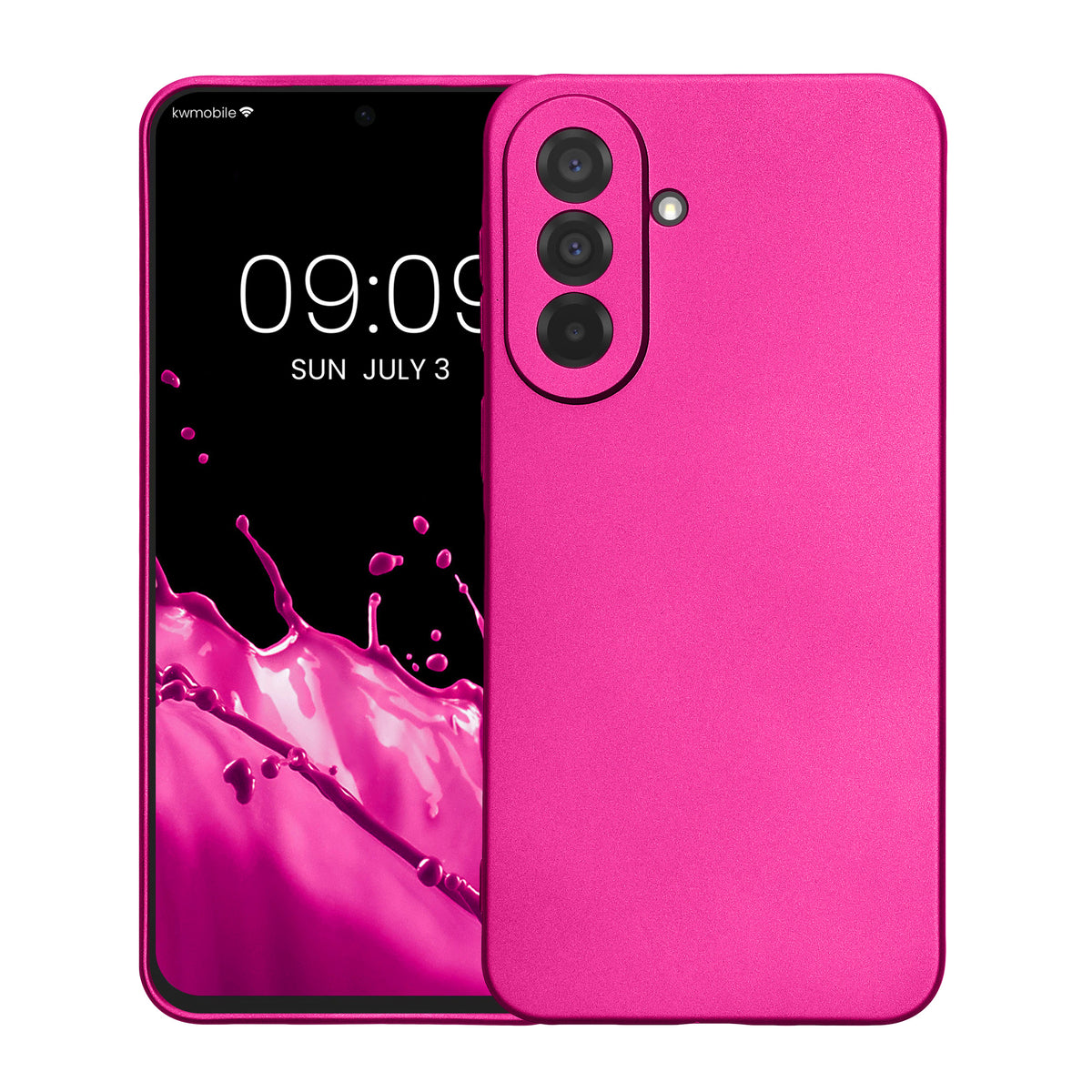 Samsung Galaxy A37 5G Silikon Handyhülle metallisch KWM000022AB006C