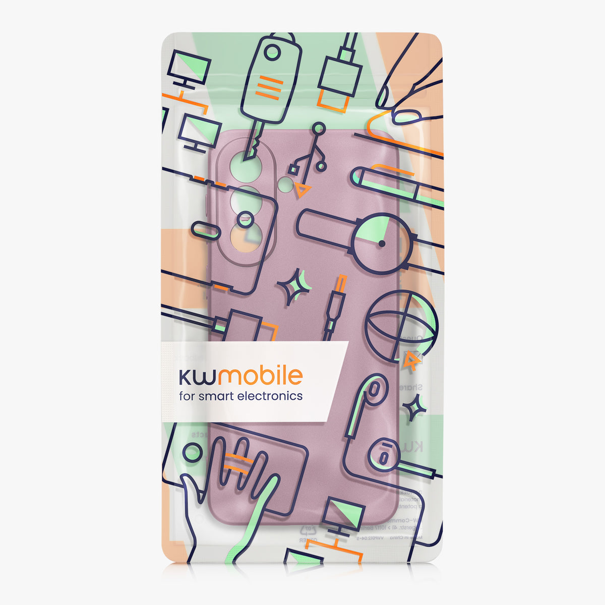 Samsung Galaxy A57 5G Silikon Handyhülle metallisch KWM000022AC008C