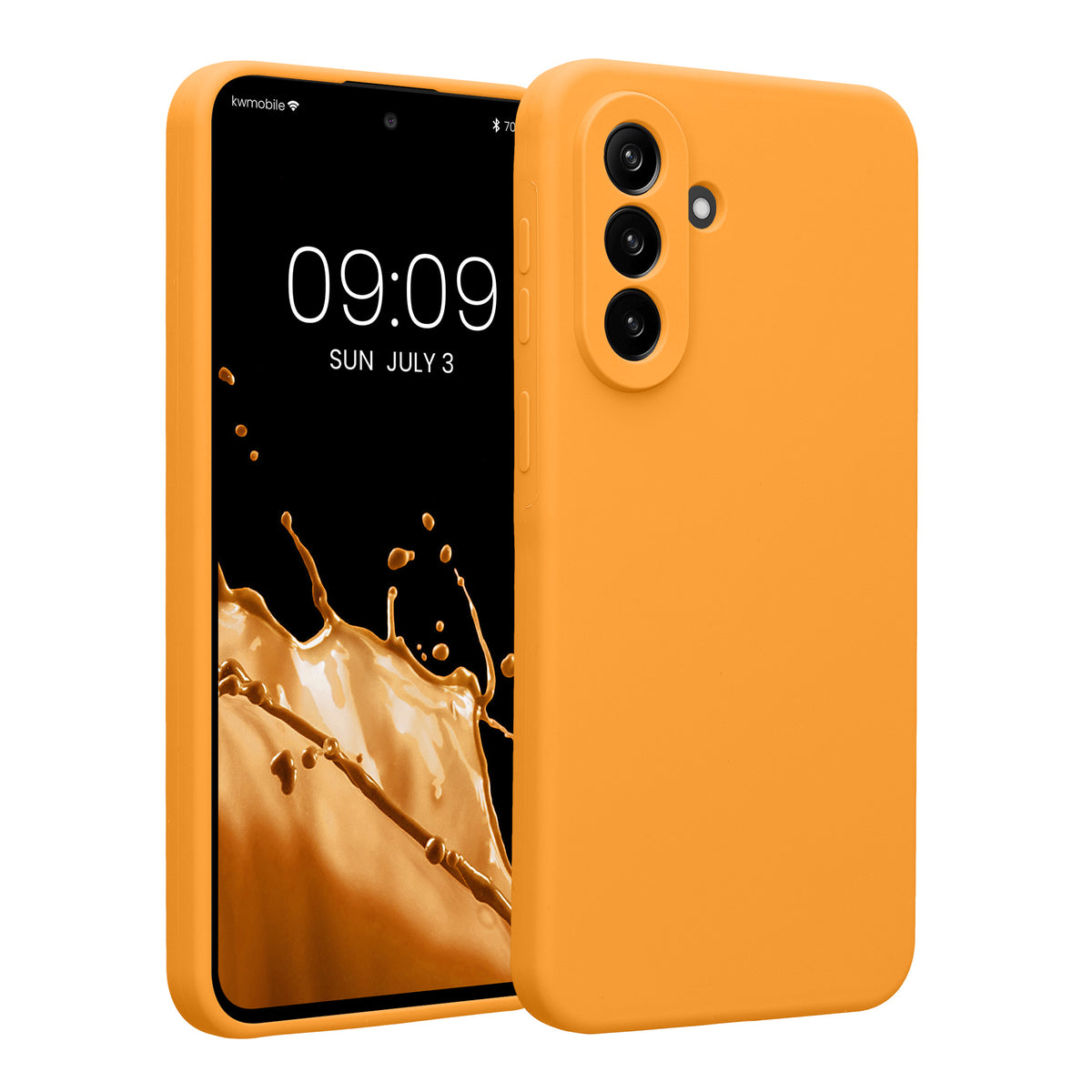 Samsung Galaxy A37 5G Silikon Handyhülle Fruity Orange