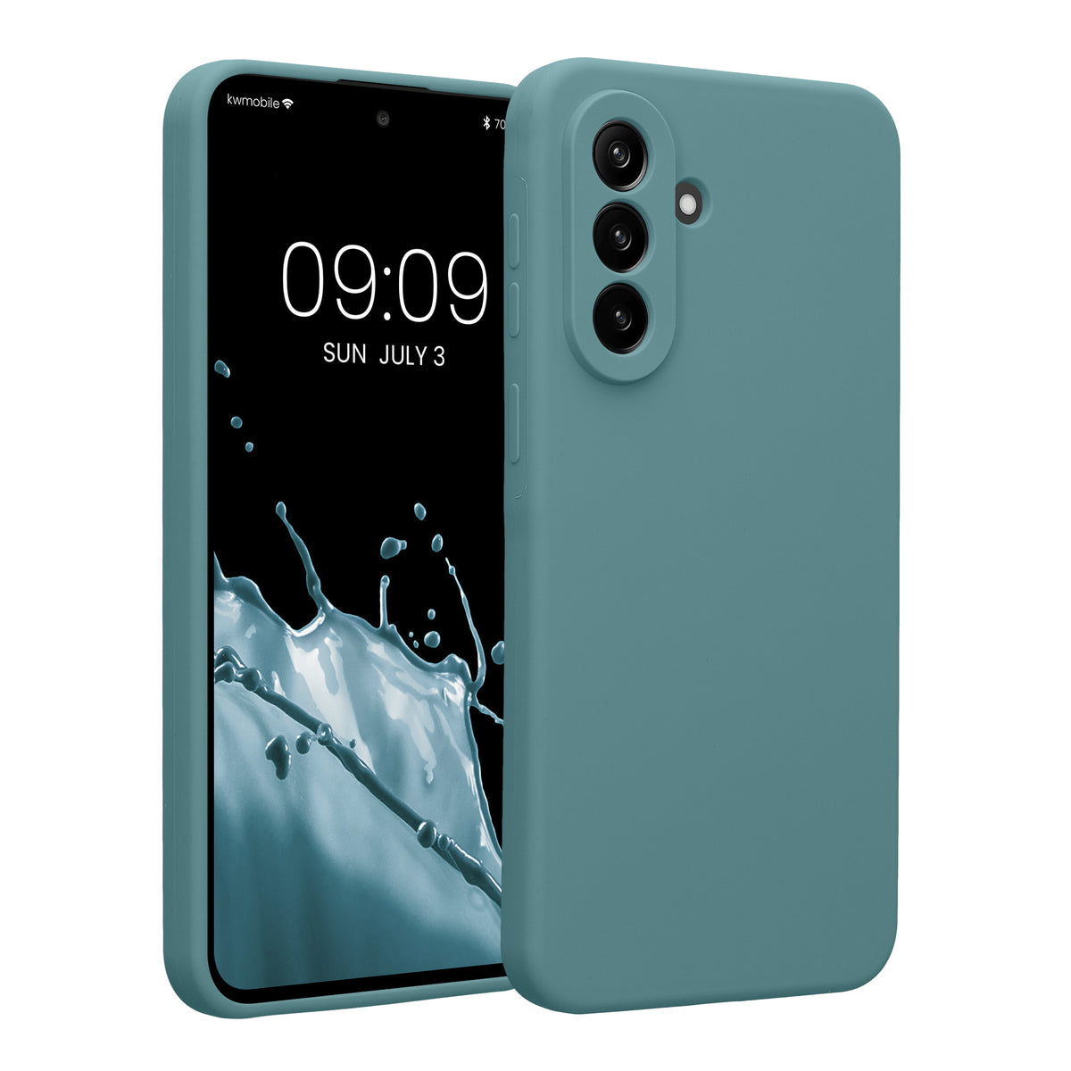 Samsung Galaxy A37 5G Silikon Handyhülle Arctic Night