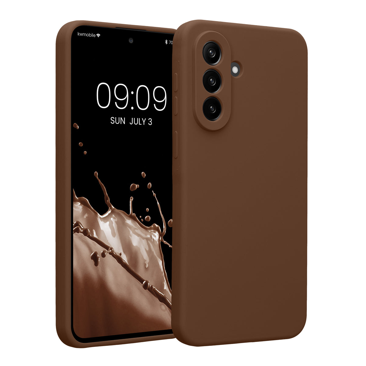 Samsung Galaxy A37 5G Silikon Handyhülle Chocolate