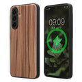Samsung Galaxy A56 5G Holz Handyhülle mit MagSafe Dunkelbraun KWM000022AH001C