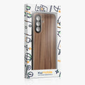 Samsung Galaxy A56 5G Holz Handyhülle mit MagSafe Dunkelbraun KWM000022AH001C