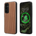 Samsung Galaxy A55 5G Holz Handyhülle mit MagSafe Dunkelbraun KWM000022AL001C