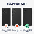 Samsung Galaxy A55 5G Holz Handyhülle mit MagSafe Dunkelbraun KWM000022AL001C