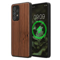 Samsung Galaxy A53 5G Holz Handyhülle mit MagSafe Dunkelbraun