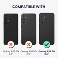 Samsung Galaxy A54 5G Holz Handyhülle mit MagSafe Dunkelbraun KWM000022AN001C