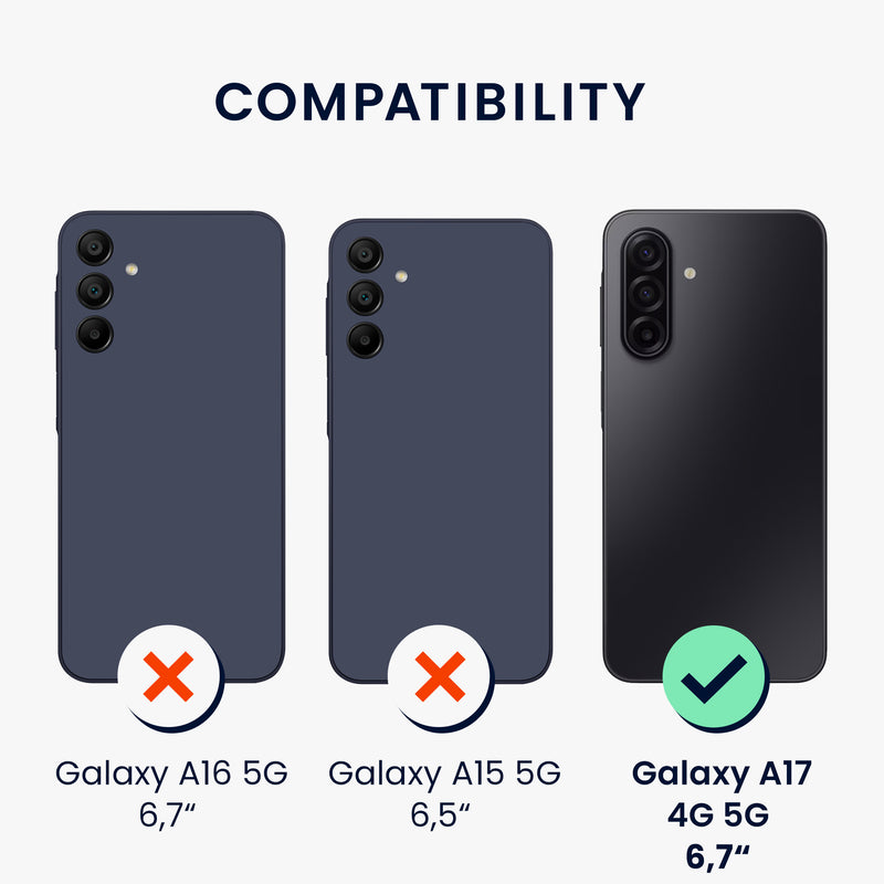 Samsung Galaxy A17 4G / 5G Holz Handyhülle mit MagSafe Dunkelbraun KWM000022AQ001C