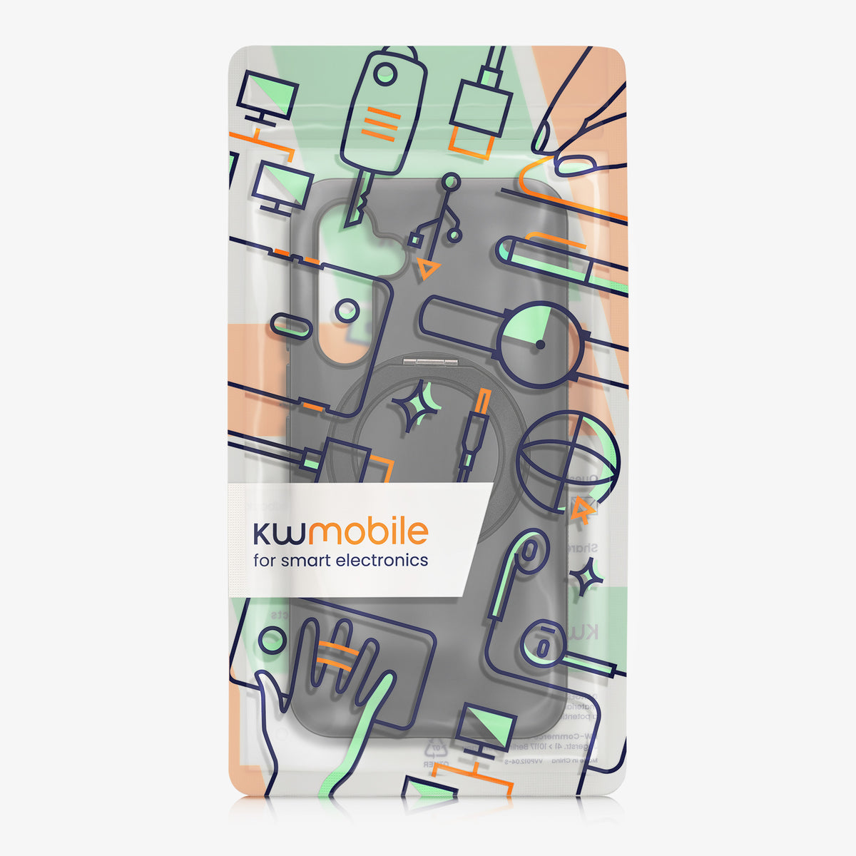 Samsung Galaxy A54 5G Handyhülle mit MagSafe mit Ständer KWM000022AV001C