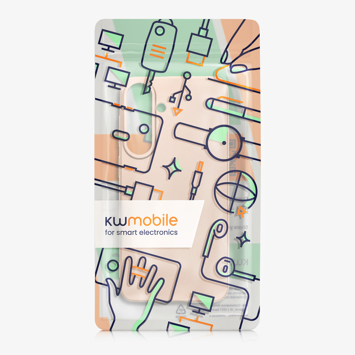 kwmobile Handyhülle für Samsung Galaxy S26 FE Hülle - Silikon Case metallisch schimmernd - Schutzhülle Cover - Metallic Gold Metallic Gold