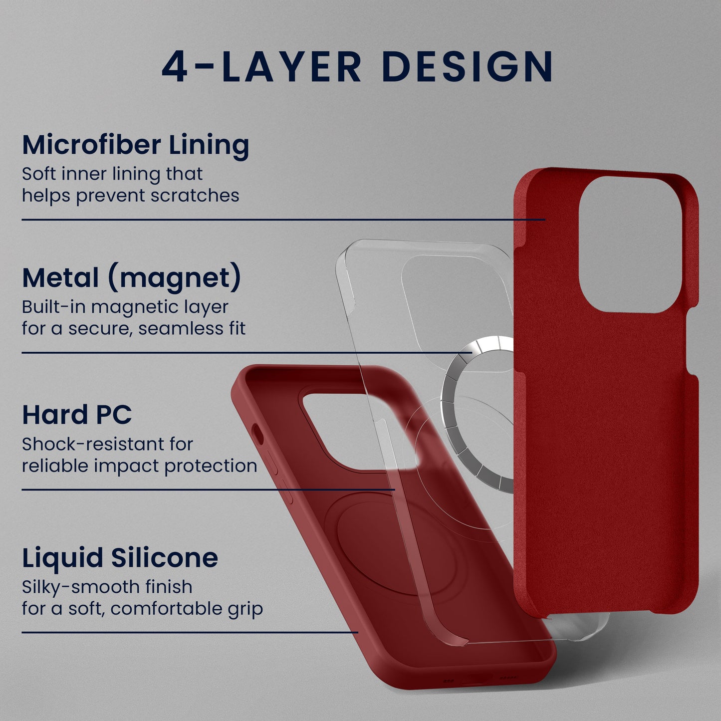 kwmobile Handyhülle mit 2x Displayschutzfolien kompatibel mit Samsung Galaxy A56 5G Hülle - Screen Protector aus gehärtetem Glas - kabelloses Laden - Bordeaux Violett Bordeaux Violett
